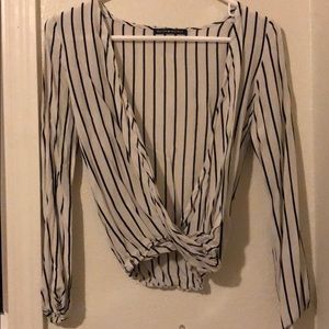 Brandy Melville open blouse